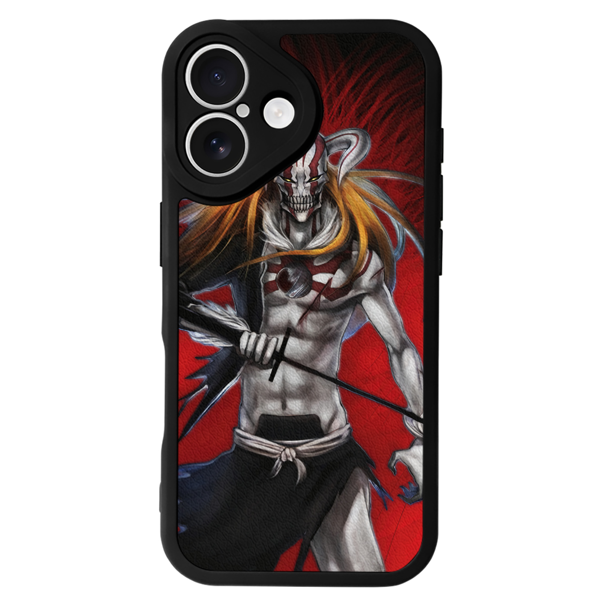 （画像用） ブリーチ BLEACH 【iPhone 16シリーズ対応】シリコンスマホケース（レザー調） 材質：シリコン